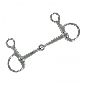 Ce mors baucher en inox est utile pour redresser les chevaux...