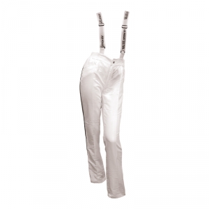 Choisissez ce pantalon de course blanc de la marque Wahlsten en...