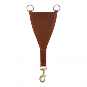 Cette bavette pour martingale en cuir de la marque Tolteam...