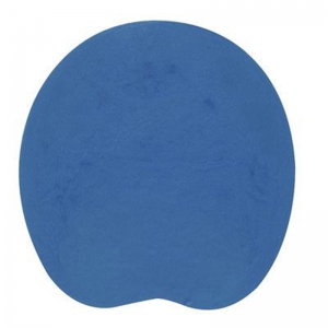 Cette plaque bleue en polyuréthane est souple et...