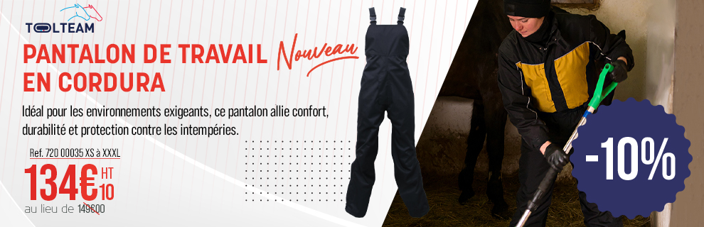 Pub fev mars - pantalon cordura